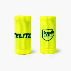 Velites Offical Crossfit Games High Vis Yellow Wristbands NWT